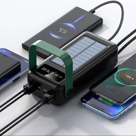 پاوربانک گرین لاین مدل Solar Max ظرفیت 30000 میلیآمپر ساعت